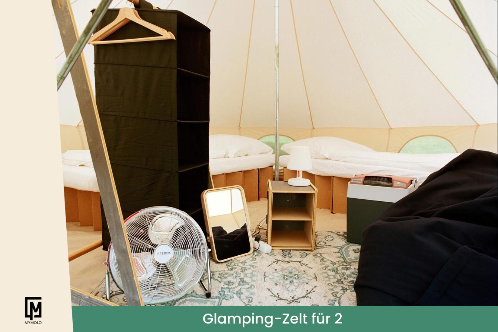 Glamping In Der Zeche Ewald Herten Herten  Exterior photo
