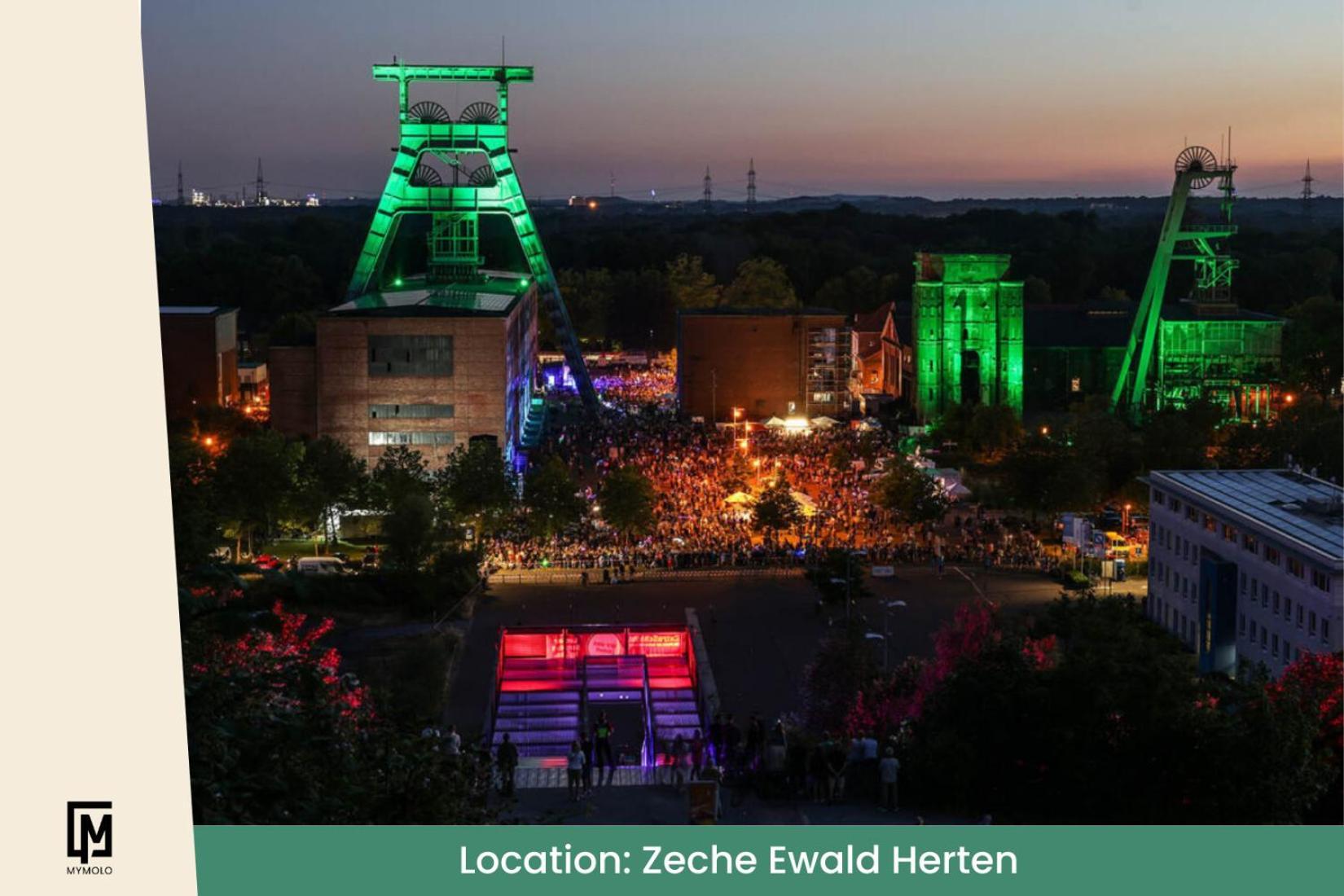 Glamping In Der Zeche Ewald Herten Herten  Exterior photo